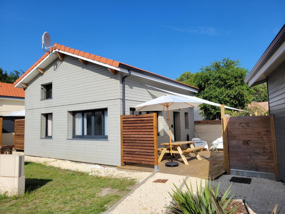 Les Cabanes De L'Airial Ecume 앙데르노스레방 외부 사진